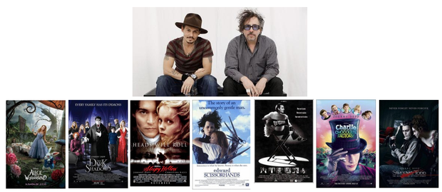 Tim Burton con Johnny Depp: ¿Sus mejores peliculas?