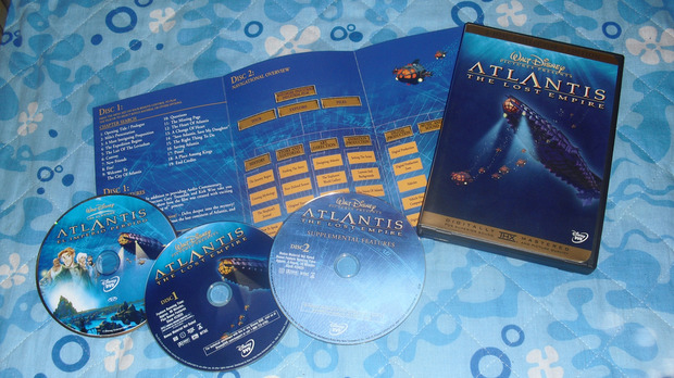 Atlantis edición coleccionista 2 discos (el tercero es el de la edición española)