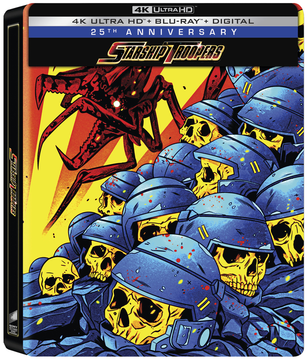 Otra para la nueva colección aniversarios steelbooks de Sony: Starship Troopers (Noviembre)