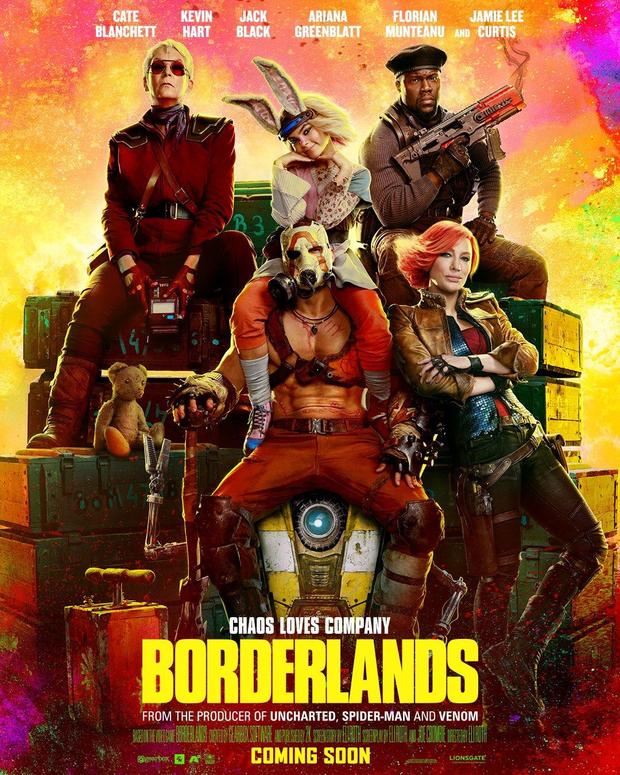 Poster y mañana trailer de Borderlands
