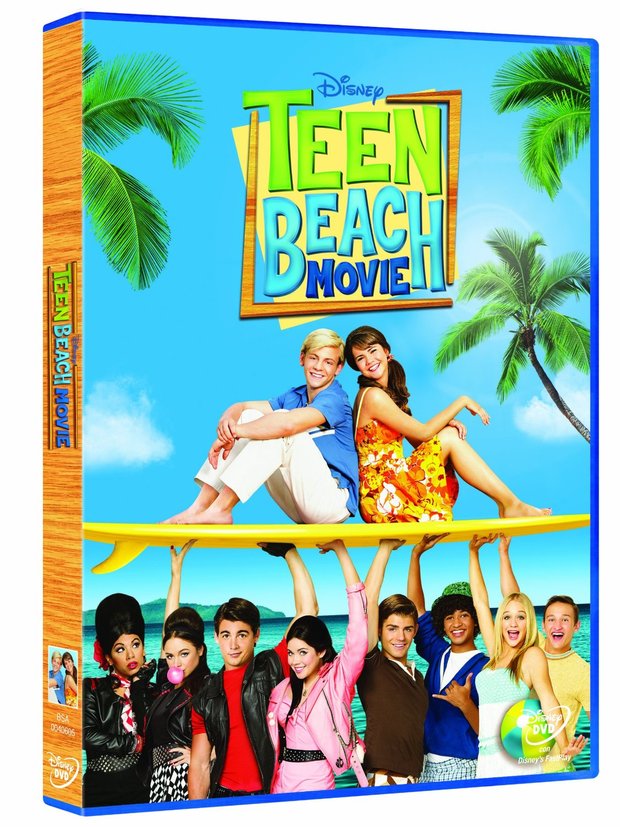 DVD de ''Teen Beach Movie'' a la venta el 25 de septiembre.