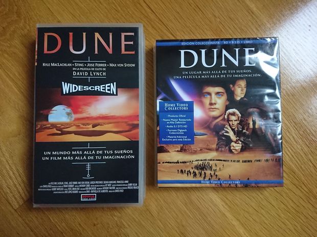 Dune Blu-ray selecta visión + VHS manga films 1/2