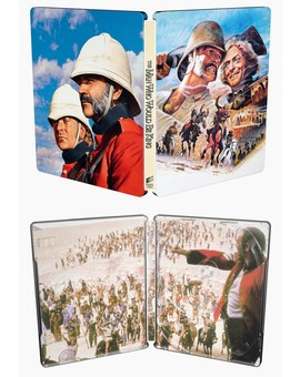 "El hombre que pudo reinar". Diseño completo steelbook 4K.