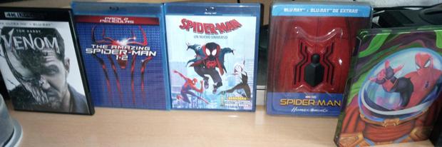Mi colección de Spiderman en blu ray