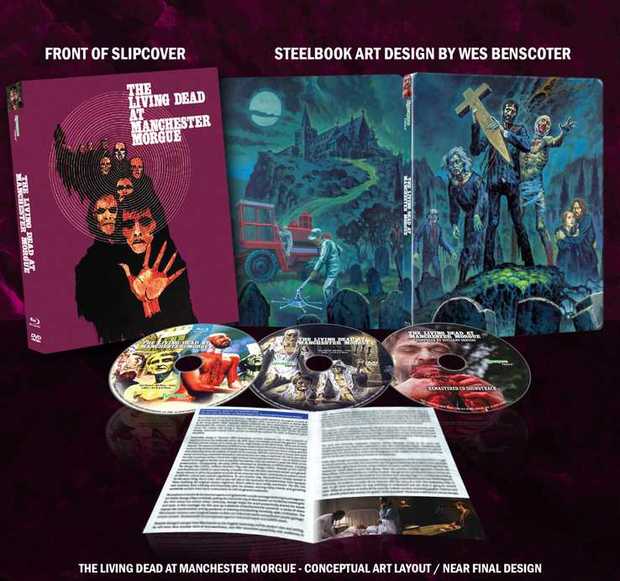 The Living Dead en Manchester Morgue Limited Collector's Edition. 