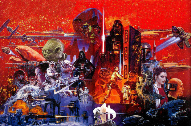 Star Wars Trilogy artwork - Noriyoshi Ohrai