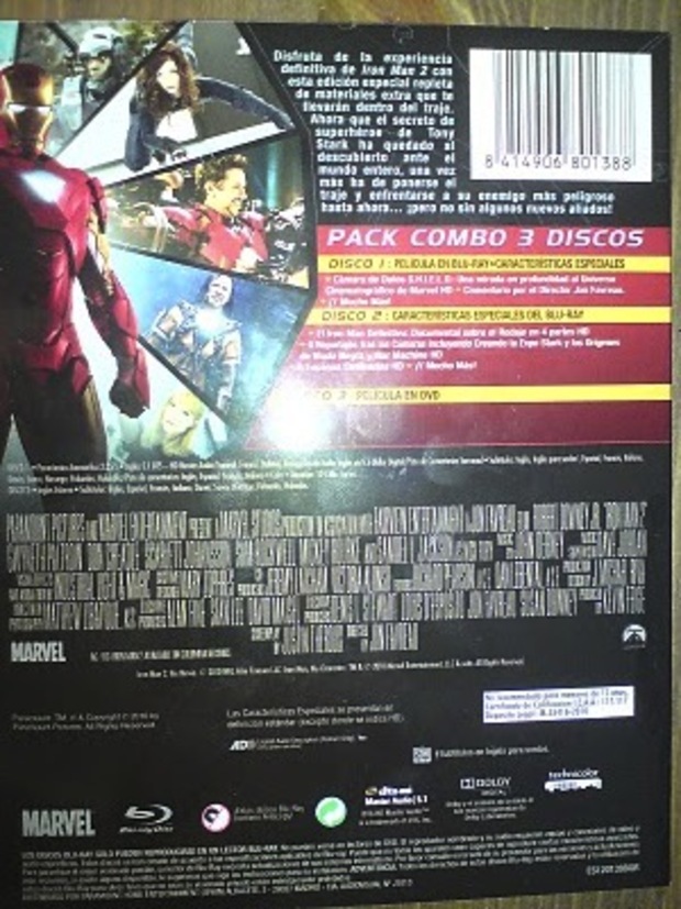 Iron Man 2 edición española