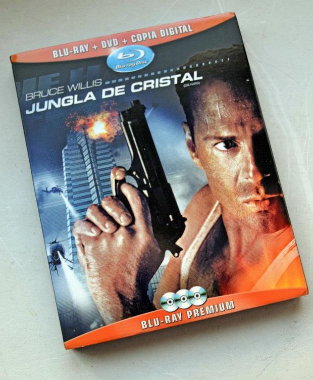 JUNGLA DE CRISTAL (Bluray - Mediamark - 9'95 €)
