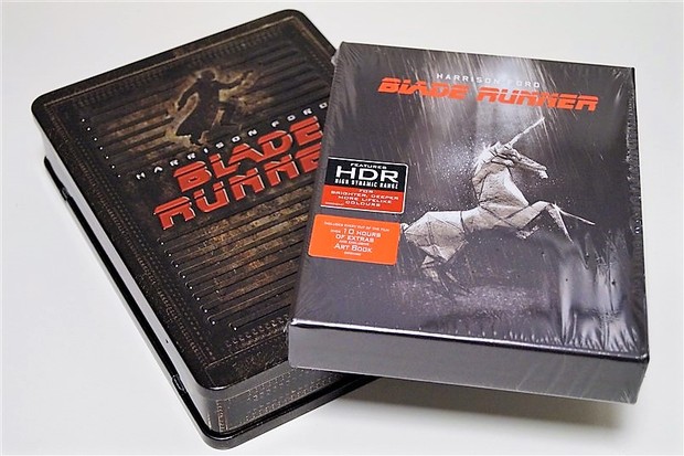 Custom Blade Runner 4K Special Edition con cofre dvd