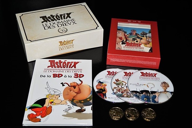 Astérix, La Residencia De Los Dioses - Giftset BD/BD3D/DVD