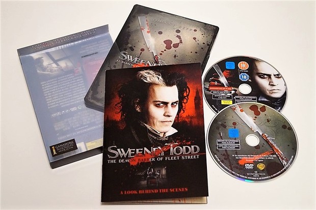 Sweeny Todd - Steelbook dvd