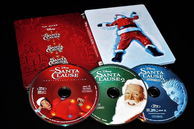 ¡Vaya Santa Claus! - Steelbook bd trilogía