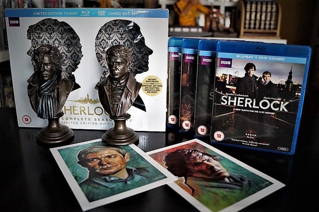 Sherlock (Serie tv) - Giftset bd/dvd 