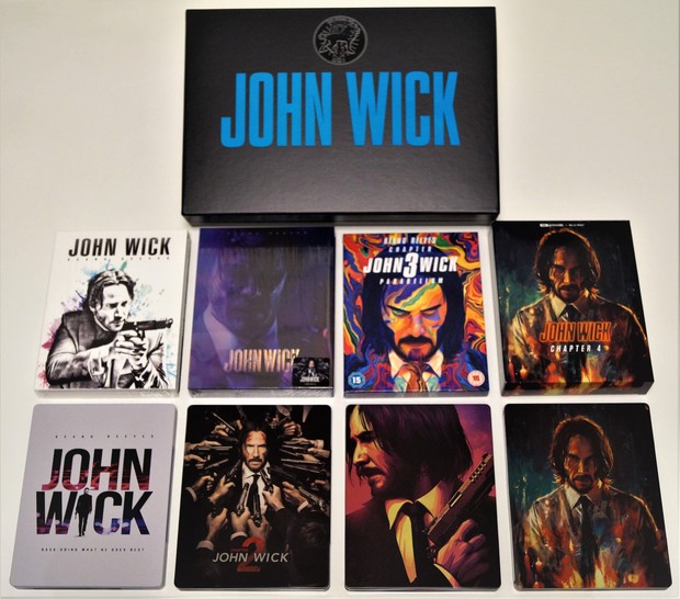 John Wick Colección (o la saga mas sobrevalorada)