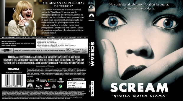 Scream 4K Custom Cover v1