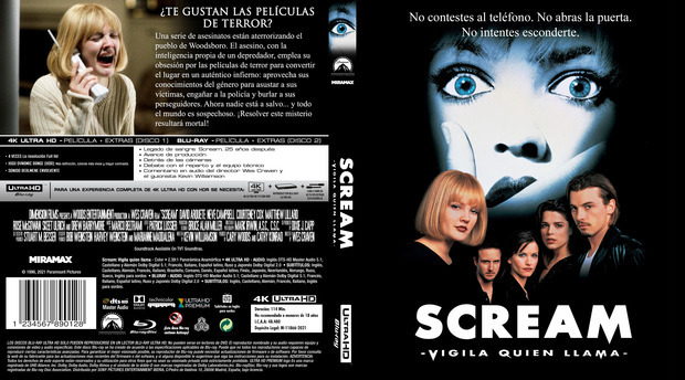 Scream 4K Custom Cover v2