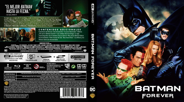 Batman Forever 4K Custom Cover