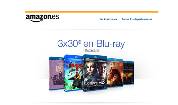 3x30€ en Amazon