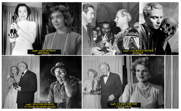 1948 Los Oscar a los mejores actores