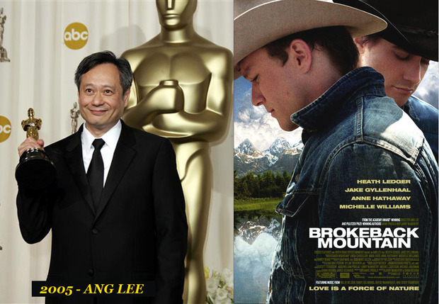 Oscar Mejor Director 2005 Ang Lee (Brokeback Mountain)