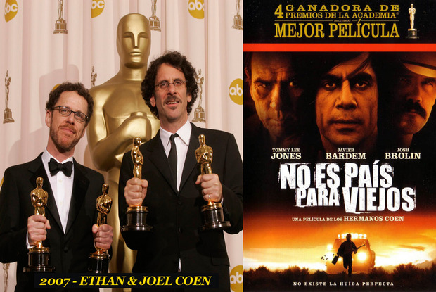 Oscar Mejor Director 2007 Ethan Coen, Joel Coen (No es país para viejos)