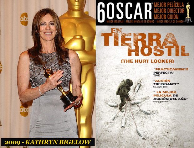 Oscar Mejor Director 2009 Kathryn Bigelow (En tierra hostil)