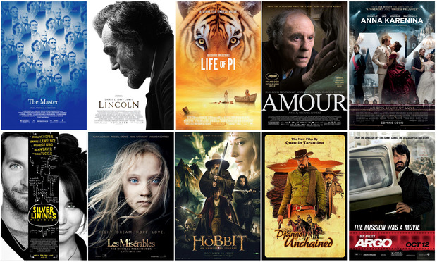 10 películas que ya suenan para los Oscar 2013