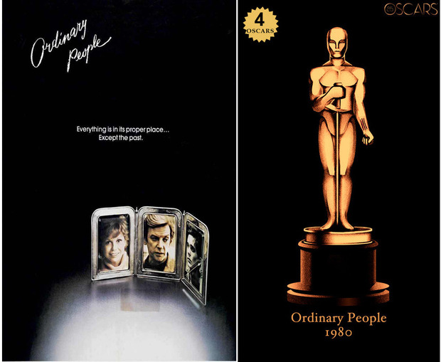1980 Ordinary People, ganadora del Oscar a Mejor Película y diseño de la estatuilla por el dibujante Olly Moss