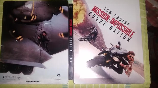 Mission: Impossible 5. steelbook. Recien llegada.