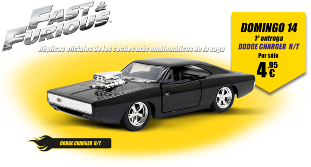 Las replicas de los coches de Fast & Furious, con el Diario MARCA. A partir del DOMINGO!