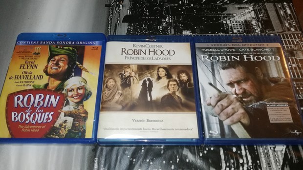 Robin Hood (Sus 3 películas mas icónicas).
