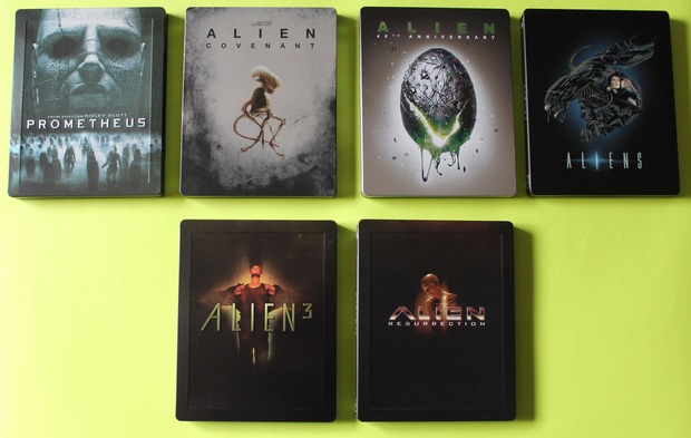 Saga Alien+Precuelas Steelbook.