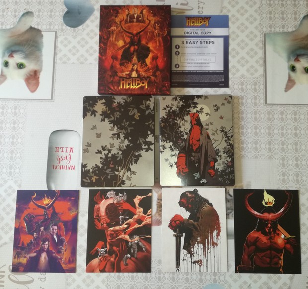 Hellboy 2019 Steel 4k Zavvi. Boicot Vértice Cine!