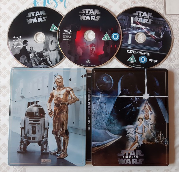 Star Wars A New Hope Steelbook 4k Zavvi.