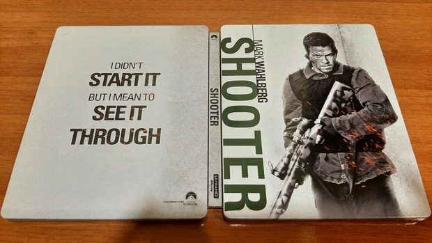 Shooter 4k Steelbook.