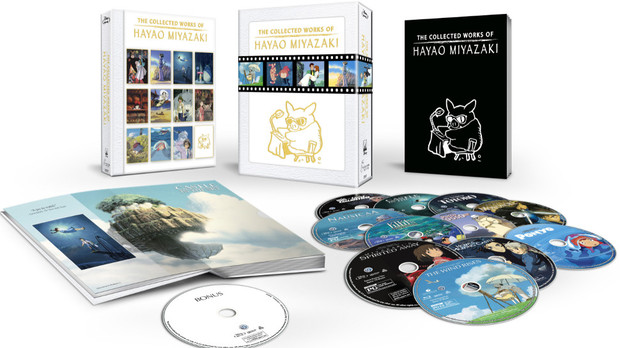 Próximo lanzamiento; "Pack completo Miyazaki". USA.