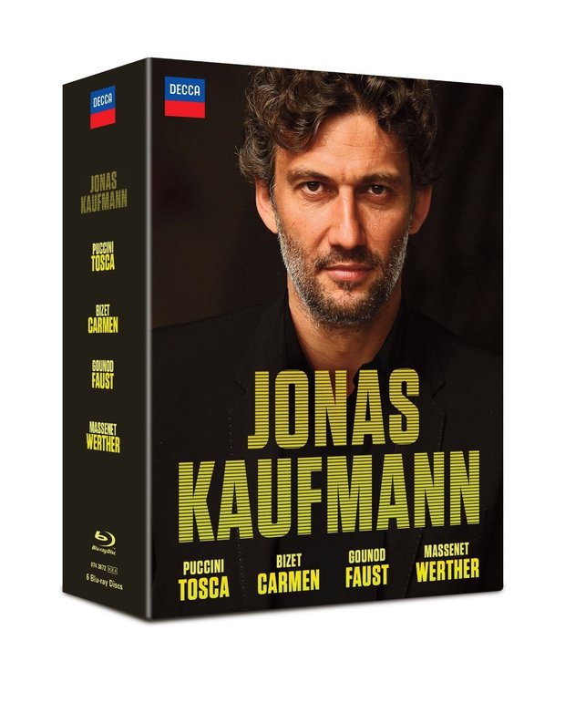 Pack "Jonas Kaufmann" bluray, septiembre.