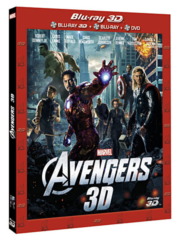 Avengers - Combo Blu-Ray + Blu-Ray 3D + DVD (Francia)