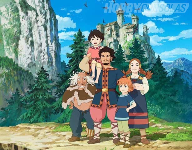 Próximo estreno de "Sansoku no Musume Ronja" de Goro Miyazaki.