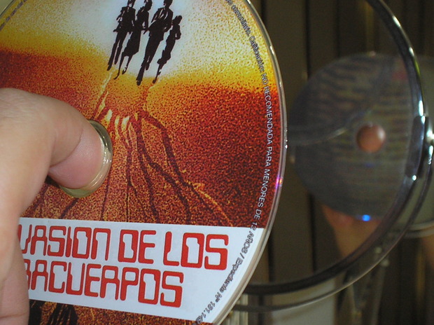 "La Invasión de los Ultracuerpos" en disco prensado.