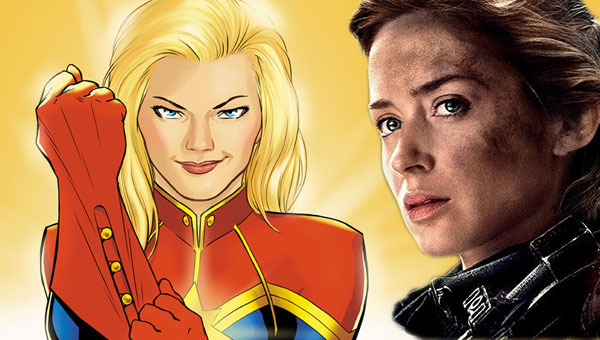 Emily Blunt podría ser Capitana Marvel ¿Os gusta la idea?