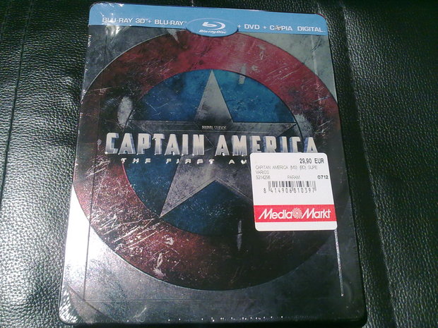 Capitán América Steelbook - Media Markt (07/12/2011)