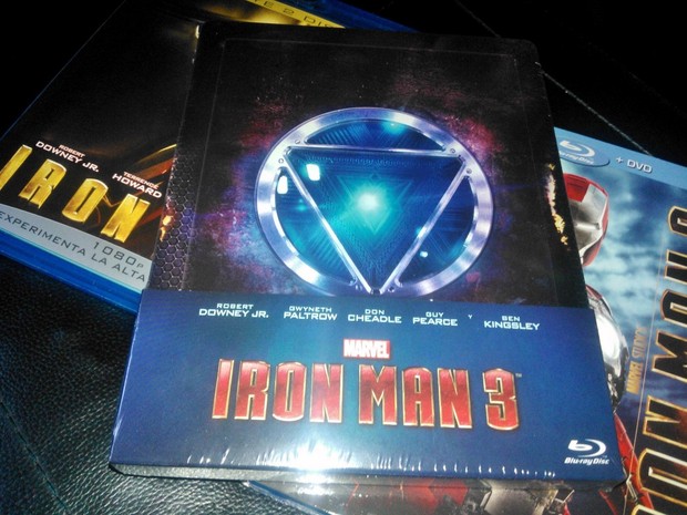 Iron Man 3 Steelbook - Amazon.es (27/08/2013)