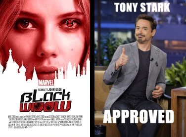 Robert Downey Jr. a favor de la película Viuda Negra