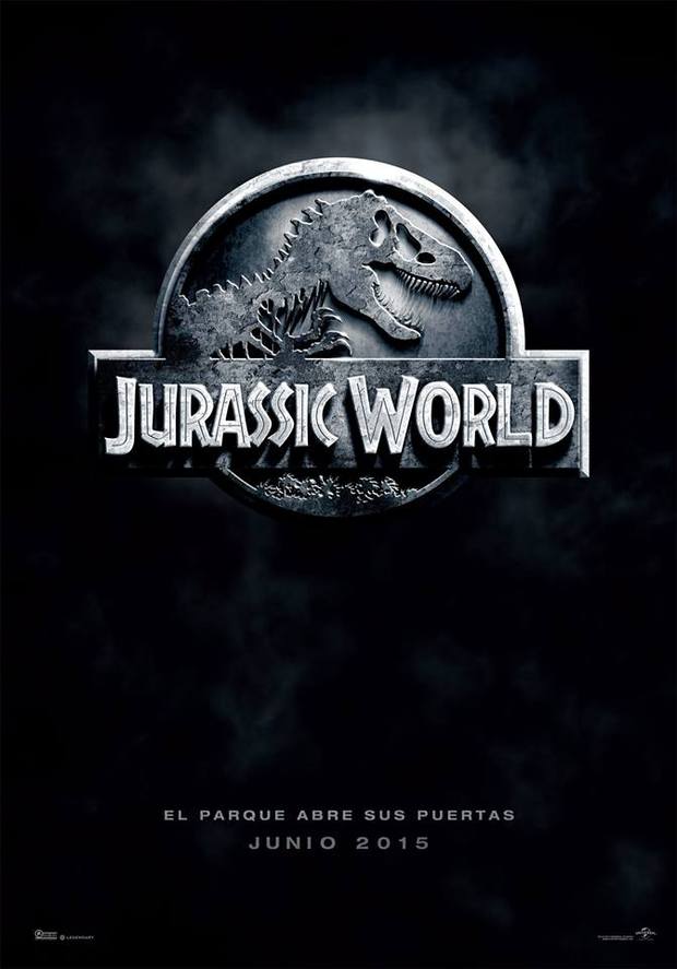 Teaser Poster Español de Jurassic World EL PARQUE ABRE SUS PUERTAS