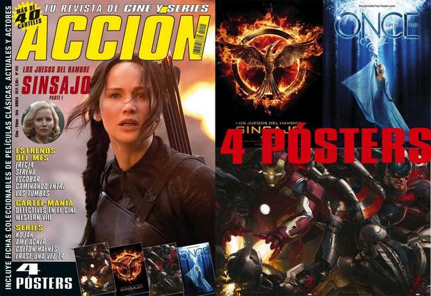 Accion Cine mes Noviembre 2014: Portada y Posters