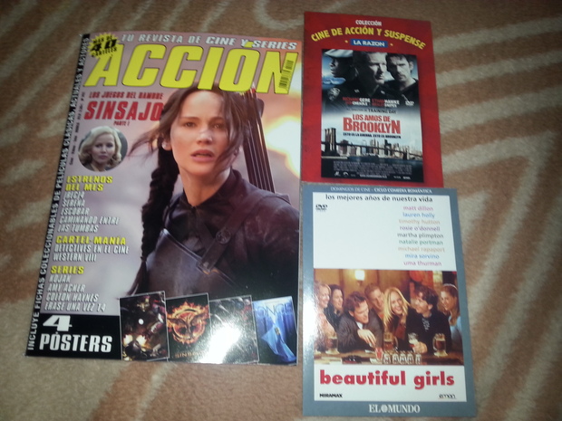 Los amos del Brooklyn (1 euro) + Beautiful girls (1 euro) + Revista Accion Cine Mes Noviembre 2014