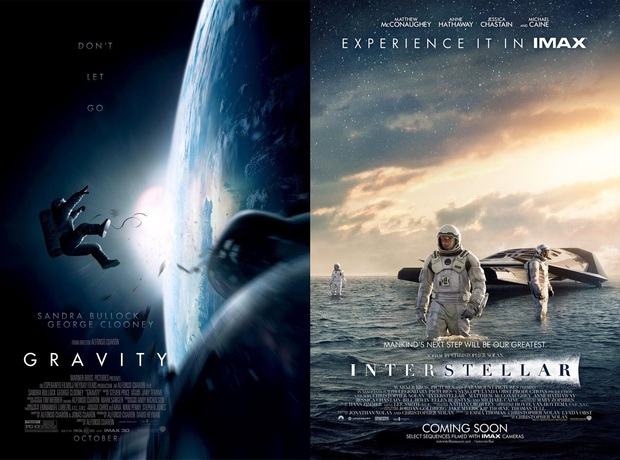 La Batalla del Domingo: Gravity VS Interstellar ¿Cual te gusto mas? ¿Cual te parece mejor?