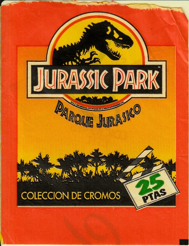 Jurassic Park: Colección cromos ediciones este ¿Cuantos completasteis el album?