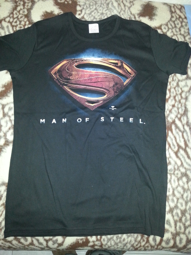 Mi camiseta de Man of Steel